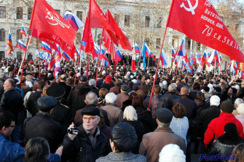 Пророссийские митинги Севастополя: как это было 30 с лишним лет назад